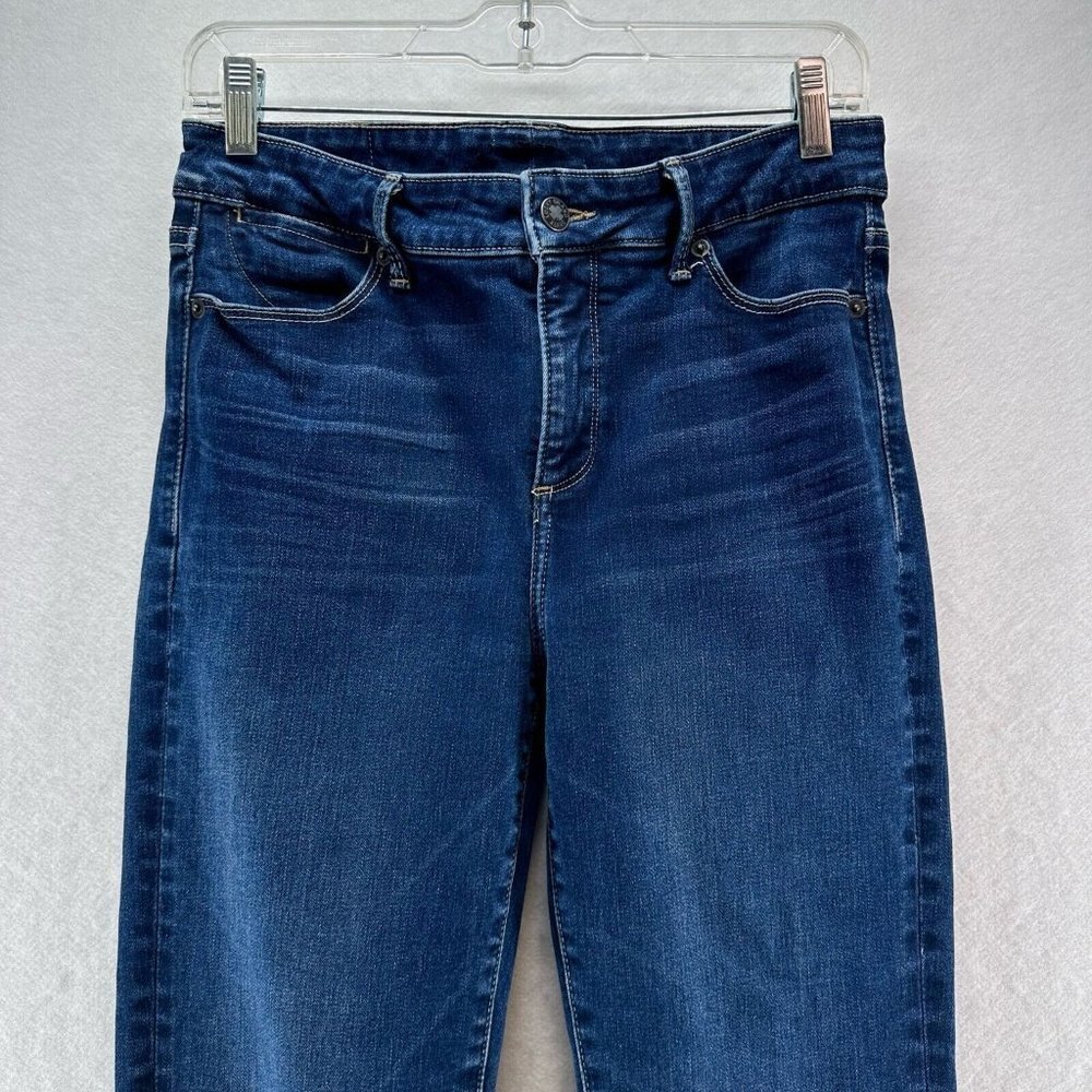 Lucky Brand Jeans Womens Size 28 Skinny Leg Medium Washed Denim Blue - Picture 3 of 10